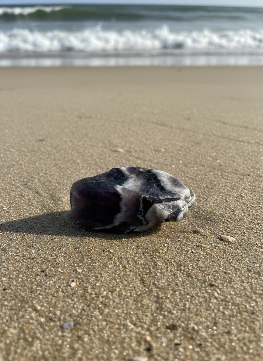 Chevron Amethyst 103g