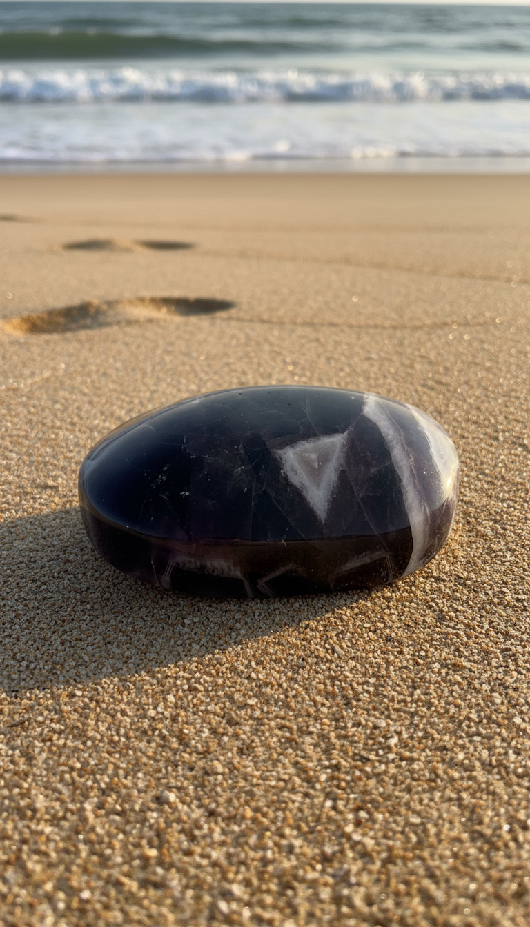 Chevron Amethyst 72g