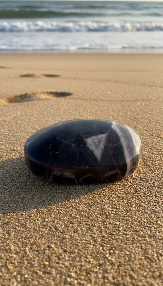 Chevron Amethyst 72g