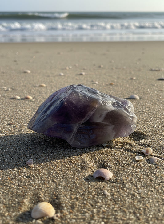 Chevron Amethyst 73g